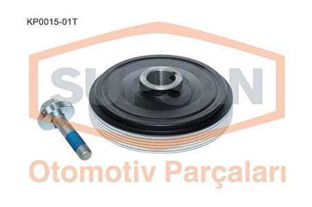 Supsan KP0015-01T Krank Kasnağı Peugeot Partner-Citroen Berlingo-Boxer Diesel 1.9 Eng.XUD7 XUD9 9A 0515G3