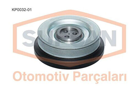 Supsan KP0032-01 Krank Kasnağı Ford Transit I5 V347 3.2L TDCI 200Ps Yeni Puma Eng P5At Safa SAFB 1459430