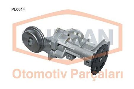 Supsan PL0014 Yağ Pompası Renault 19 Megane Clio Kango K7J 701-K7M 702 703 789 7701693575