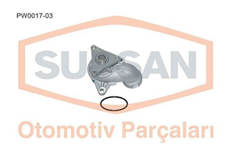 Supsan PW0017-03 Devirdaim Cerato Era Getz 1.5 CRDI 2005-2008-Cerato Rio 1.5 CRDI 2004-2007 251002A000