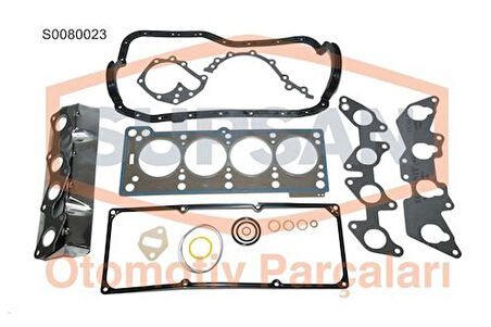 Supsan S0080023 Motor Takım Contası Keçesiz Renault 9 Renault 11 Renault 19 Clio Kangoo 1.4 E6J E7J 7701465162