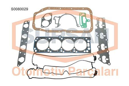 Supsan S0080029 Üst Takım Conta Vectra A 89-95 Vectra B 96-02-X20XEV 22053AA040