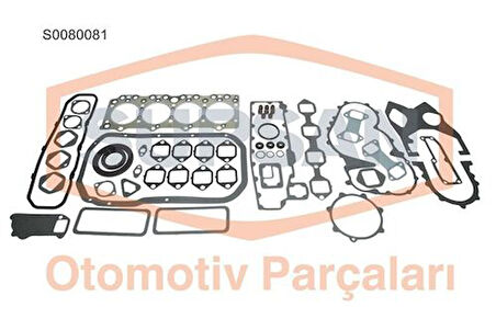 Supsan S0080081 Motor Takım Contası Full Isuzu 4Bd1 NPR58 587810462076