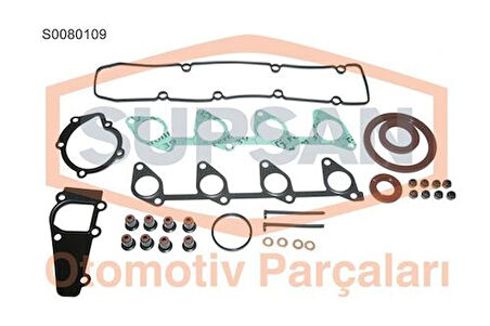 Supsan S0080109 Motor Takım Conta Alt Üst Full 85.00Mm Kecelı Subaplastıklı S.K.C Harıc Partner II P406 Berlıngo II Boxer II Jumper II Ducato II Expert II Jumpy II Scudo II Dw10Td 2.0 Hdı