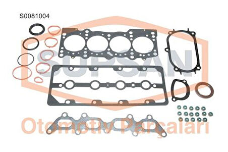 Supsan S0081004 Üst Takım Contası Keçeli Doblo Palio Albea Palio 1.2 16V-04 71719654