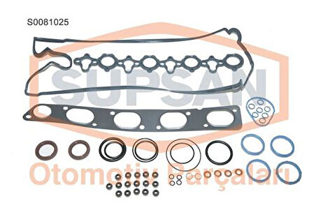 Supsan S0081025 Üst Takım Contası Subap Lastiklı Silindir Kapaksız Master 2.5 DCI 16V G9U 4433416