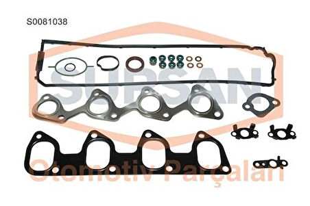 Supsan S0081038 Üst Takım Conta Keçeli S.K.C Hariç Connect 1.8TDCI 02-13 Focus 1.8TDCI 98-03 2M5Q6008AA