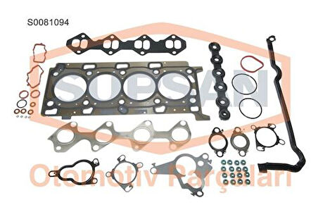 Supsan S0081094 Üst Takım Contası Subap Lastiklı Silindir Kapaklı Koleos Laguna 2.0DCI 16V M9R 4434188