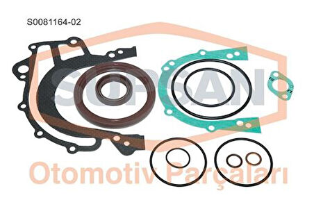 Supsan S0081164-02 Alt Takım Contası Keçeli Silindir Kapaklı Transporter 2.4D 5 Silindir Aab 074198011A