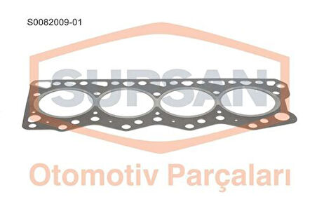 Supsan S0082009-01 Silindir Kapak Contası 95.3mm 1.40mm Master Ducato Daily 2.5TD 94-00 Saclı Özel KlınGrit 99461499