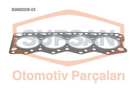 Supsan S0082009-03 Silindir Kapak Contası 95.3mm 1.60mm Master Ducato Daily 2.5TD 94-00 Saclı Özel KlınGrit 98448817A