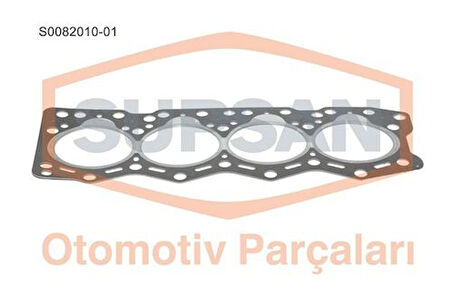 Supsan S0082010-01 Silindir Kapak Contası Klıngırık Ducato Boxer Jumper Movano Master Daily 2.8 Düz 1 Çentik 1.60mm 0209.Z4