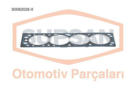 Supsan S0082028-X Silindir Kapak Contası Astra-Serisi ic 99-02 Astra F Astra G Vectra B Corsa B Zafira 95-Tigra 1.6 16V X16XEL X16Xe 1.40mm 607491