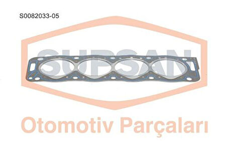 Supsan S0082033-5 Silindir Kapak Contası Klıngrık Partner Em Berlıngo Em Boxer Jumper < 2000 P405 P205 Azxud9 1.9D 8V 83.00Mm 5 Centık Kalınlık 1.53Mm