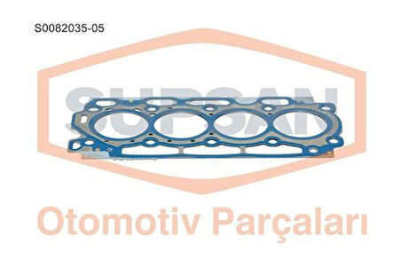 Supsan S0082035-5 Silindir Kapak Contası P206 P207 P307 P308 P3008 P3008 P5008 P407 C4 Berlıngo II III Partner II III C3 I II III C4 Pıcasso C4 B7 Ds4 Ds3 Dv6 1.6Hdı Focus S40 1.6Tdcı C3 Dv4Ted4 1.4Hdı 16V 5 Centık 1.45Mm