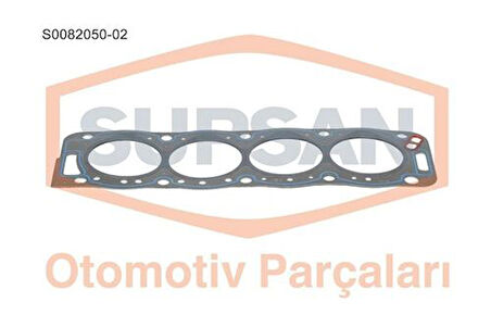 Supsan S0082050-2 Silindir Kapak Contası Saclı Ozel Klıngrıt Expert Jumpy Scudo< 00 P306 P405 Ym P406 Xantıa Zxsara Xud9Te Tf 83.00Mm 1.40Mm 2 Centık