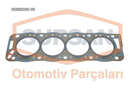 Supsan S0082050-5 Silindir Kapak Contası Saclı Ozel Klıngrıt Expert Jumpy Scudo< 00 P306 P405 Ym P406 Xantıa Zxsara Xud9Te Tf 83.00Mm 1.52Mm 5 Centık