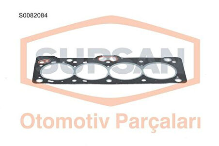 Supsan S0082084 Silindir Kapak Contası Toyota Corolla 1.6 Karbüratörlü 1992-1997 4AF Motor Carina 1987-1992 At171 11115-16080