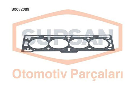 Supsan S0082089 Çelik Silindir Kapak Contası Logan Sandero Kangoo 1.4 8V 1.6 8V K7M 750 K7J 710 Mls 8200296969