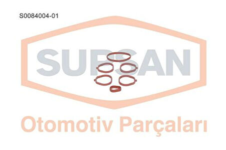 Supsan S0084004-01 Emme Manifold Takım Contası Silikon Doblo Palio Albea Palio 1.2 16V-04 46526271