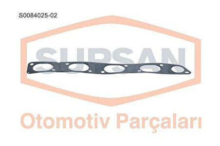 Supsan S0084025-02 Egsoz Manifold Contası Paslanmaz Çelik Master 2.5 DCI 16V G9U 4431934