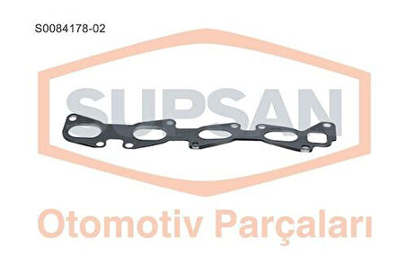 Supsan S0084178-02 Egsoz Manifold Contası Çelik Doblo III Linea Punto 1.6 Multijet 55210879