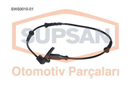 Supsan SWS0010-01 Sensör ABS Renault Duster 1.5 DCI K9K796-Fluence 1.5 DCI K9K830 1.6 16V K4M838 2.0 16V M4R7 479100004R