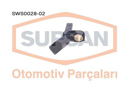 Supsan SWS0028-02 Sensör ABS Volkswagen Golf VI 1.2-1.4 TSI Cjzb-Cyva-Cyvb-Cmba-Cxsa-Chpa-Czca-Czda-1.6 TDI 16V Eng Cl 6Q0927804B