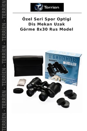 Özel Seri Spor Optigi Dis Mekan Uzak Görme 8x30 Rus Model