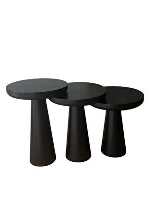 Mushroom 3'lü Zigon Sehpa