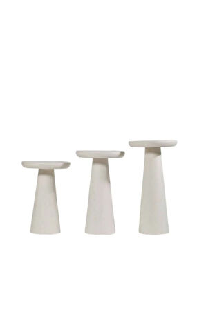 Mushroom 3'lü Zigon Sehpa