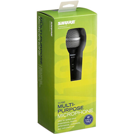 Shure SV100 Dinamik Mikrofonu - Shure TR Garantili