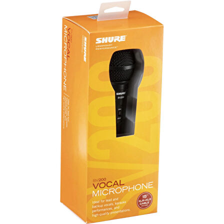 Shure SV200 Dinamik Vokal Mikrofonu - Shure TR Garantili