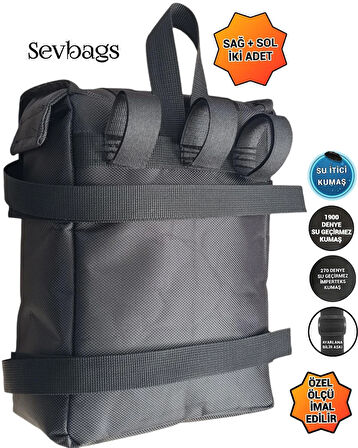 sevbags motosiklet avadanlık ön koruma demiri çantaları