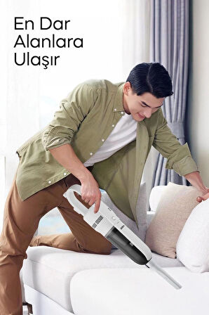 Sinbo SVC-8625 Dikey Elektrikli Süpürge Katlanır Borulu, El Süpürgesi, 800 ml Toz Hazneli