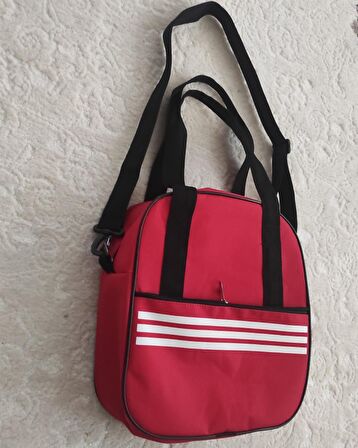 SEVBAGS ÇİZGİLİ SPOR OMUZ ÇANTASI