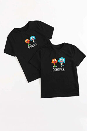 Sevgili Tshirt Çift Kombini Gumball