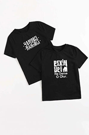 Sevgili Tshirt Çift Kombini Hanımcı & Beyim