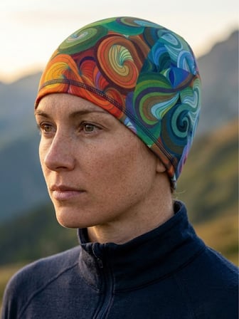 Renkli Soyut Desenli Unisex Buff (Baf) – Çok Renkli Outdoor Boyunluk