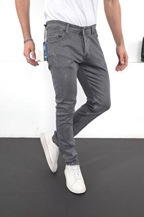 Erkek Likralı Denim Slim Fit Jeans