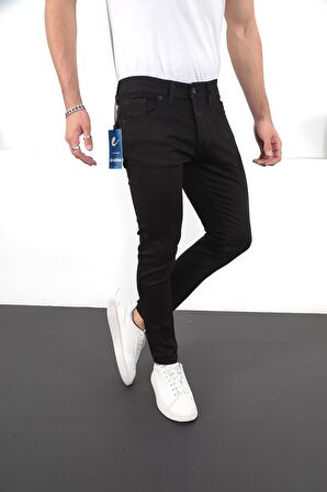 Erkek Likralı Denim Skinny Fit Jeans