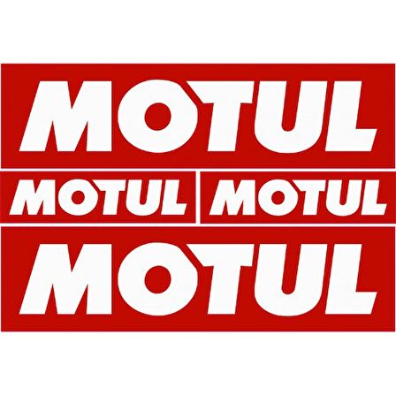 MOTUL YAZISI ETİKET MODEL 1