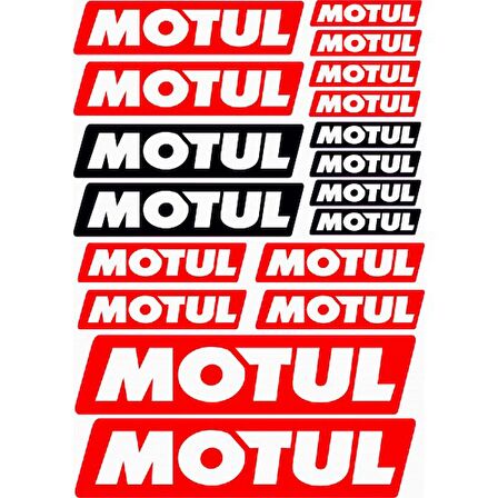 MOTUL YAZISI ETİKET MODEL 3 A4 BOY