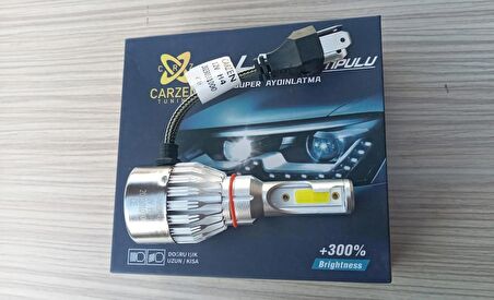 12 V H4 MH-PULSAR LED XENON ŞİMŞEK ETKİLİ