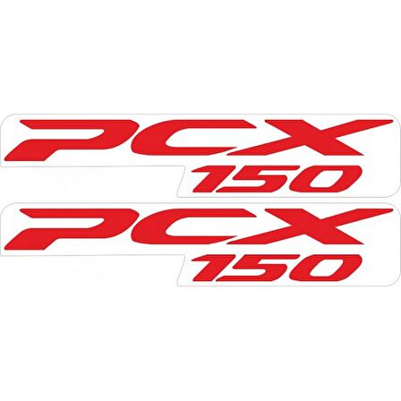 PCX 150 ETİKET SETİ KIRMIZI