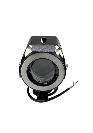 MOTOSİKLET SİS FARI  U7 LED 3 MODLU MAVİ PARKLI ADET 