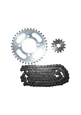 CRYPTON ÖN-ARKA ZİNCİR DİŞLİ SETİ 428-110L 15T-37T
