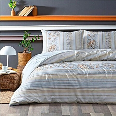 Özdilek Narciso nev Tek Kişilik Nevresim Takımı - Bej