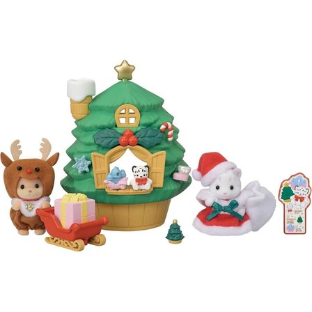 Bebek Noel Baba’nın Yılbaşı Ağacı Evi