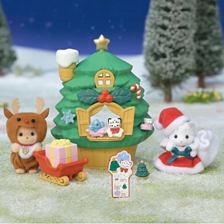 Bebek Noel Baba’nın Yılbaşı Ağacı Evi